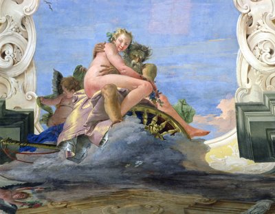 Pluto Ontvoert Proserpina door Giovanni Battista Tiepolo